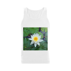 Waterlily Plus-size Men's Shoulder-Free Tank Top (Model T33)