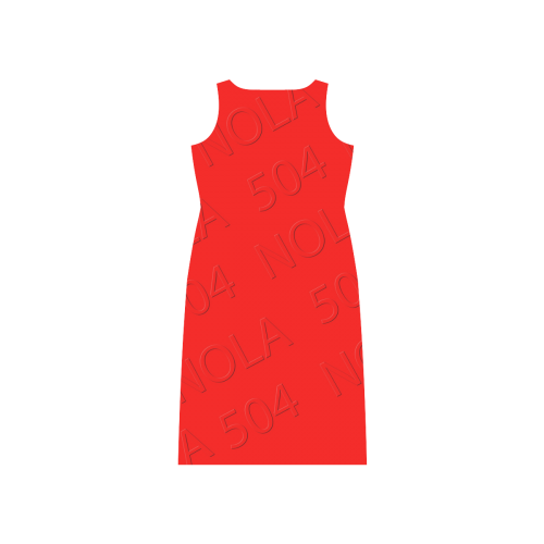 NOLA 504 Sleevelss open Fork Phaedra Sleeveless Open Fork Long Dress (Model D08)