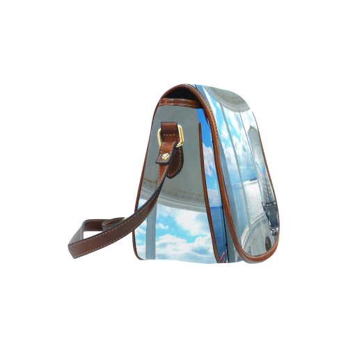 Lighthouse View Saddle Bag/Small (Model 1649) Full Customization