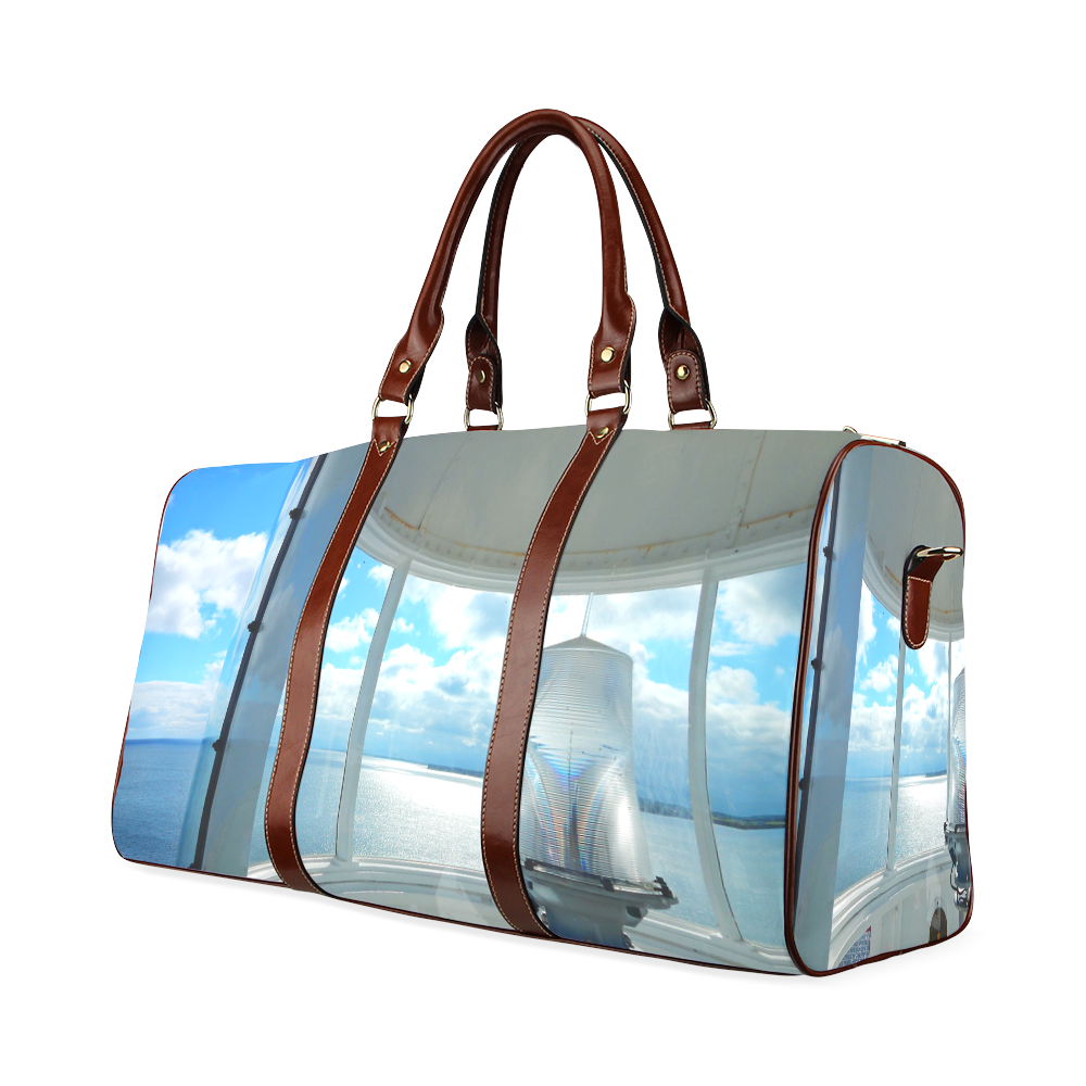 Lighthouse View Waterproof Travel Bag/Small (Model 1639)