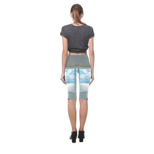 Lighthouse View Hestia Cropped Leggings (Model L03)