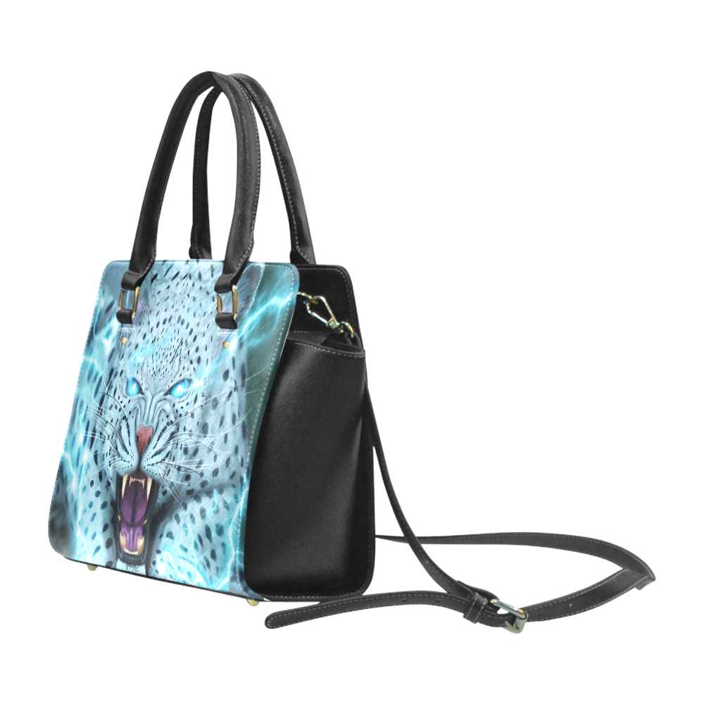 Leopard & Lion handbag Classic Shoulder Handbag (Model 1653)
