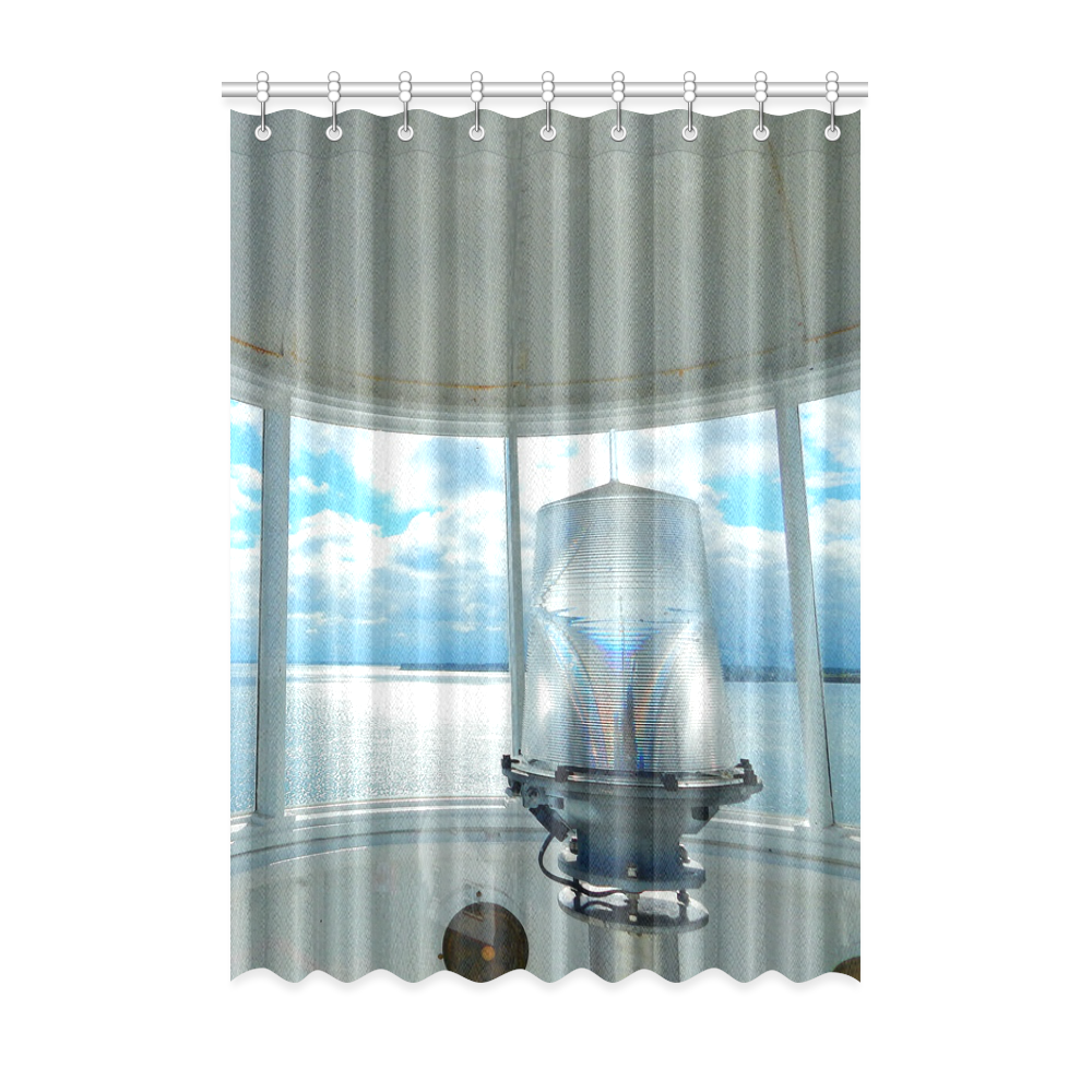 Lighthouse View Window Curtain 52" x 72"(One Piece)