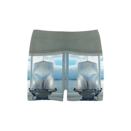 Lighthouse View Briseis Skinny Shorts (Model L04)