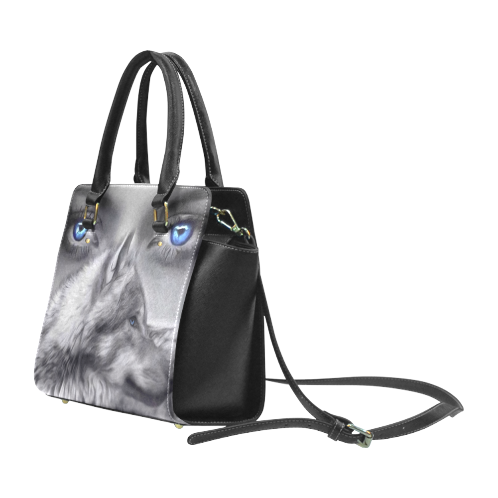 wolf handbag Classic Shoulder Handbag (Model 1653)