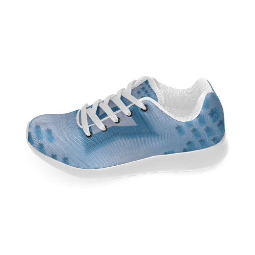 Blue Blocks Men’s Running Shoes (Model 020)