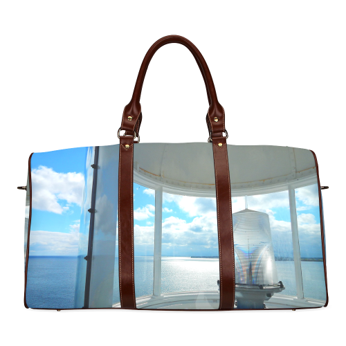 Lighthouse View Waterproof Travel Bag/Small (Model 1639)