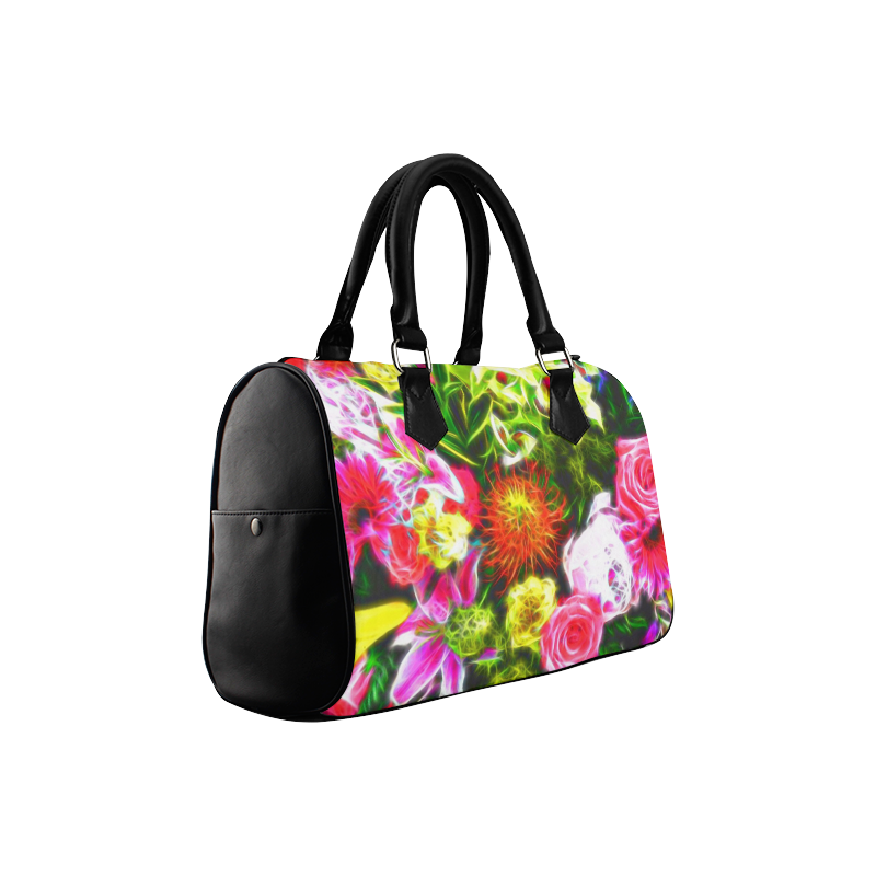 floral ArtStudio 3916A Boston Handbag (Model 1621)