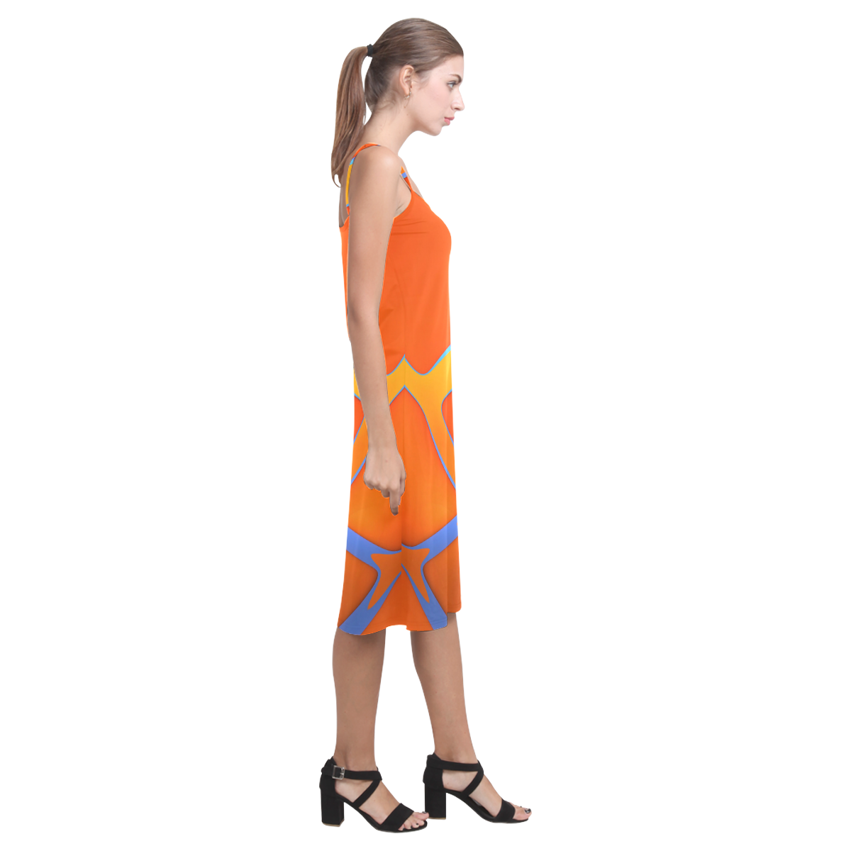 Nothing Rhymes With Orange Alcestis Slip Dress (Model D05)