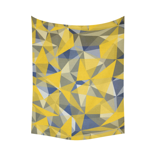 texture yellow Cotton Linen Wall Tapestry 80"x 60"