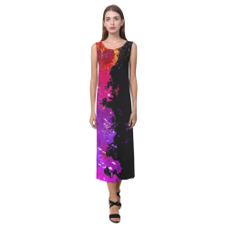 Bunte Color Phaedra Sleeveless Open Fork Long Dress (Model D08)