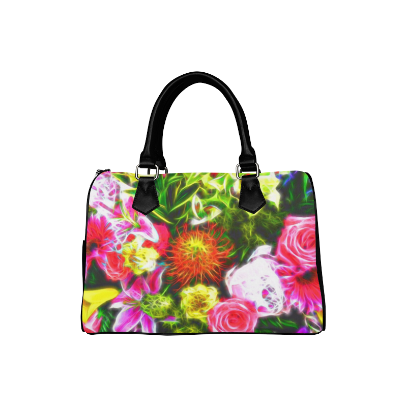 floral ArtStudio 3916A Boston Handbag (Model 1621)