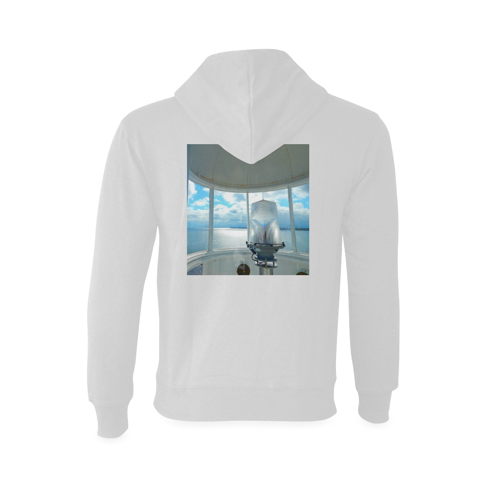 Lighthouse View Oceanus Hoodie Sweatshirt (Model H03)