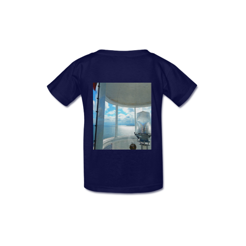 Lighthouse View Kid's  Classic T-shirt (Model T22)