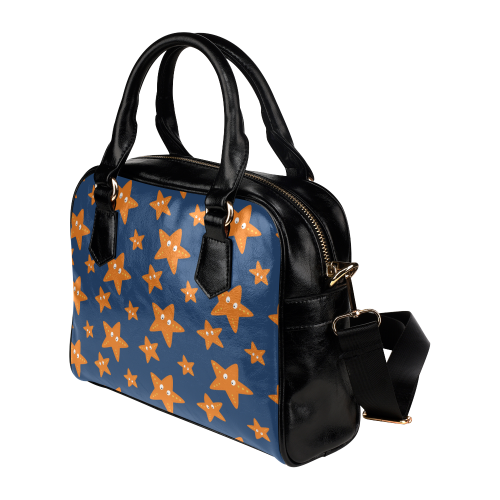 Cute starfish   - cute and sea Shoulder Handbag (Model 1634)