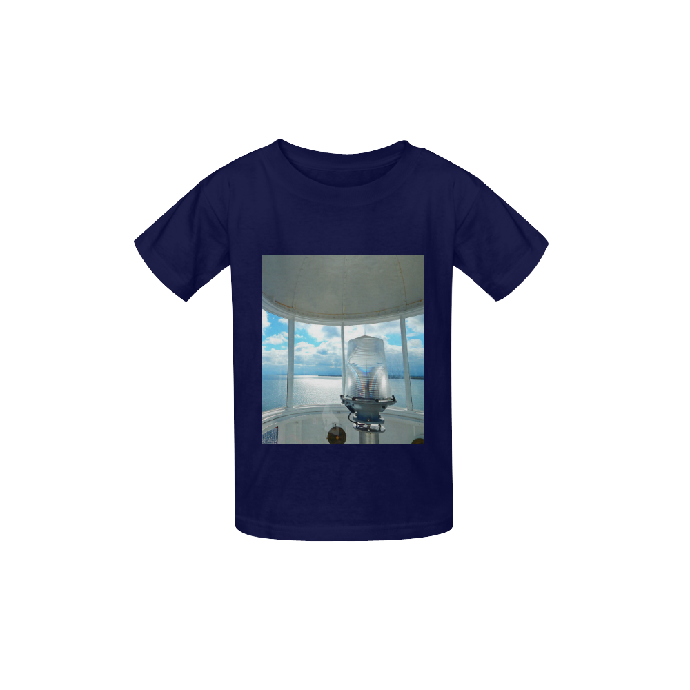Lighthouse View Kid's  Classic T-shirt (Model T22)