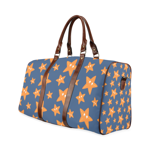 Cute starfish   - cute and sea Waterproof Travel Bag/Large (Model 1639)