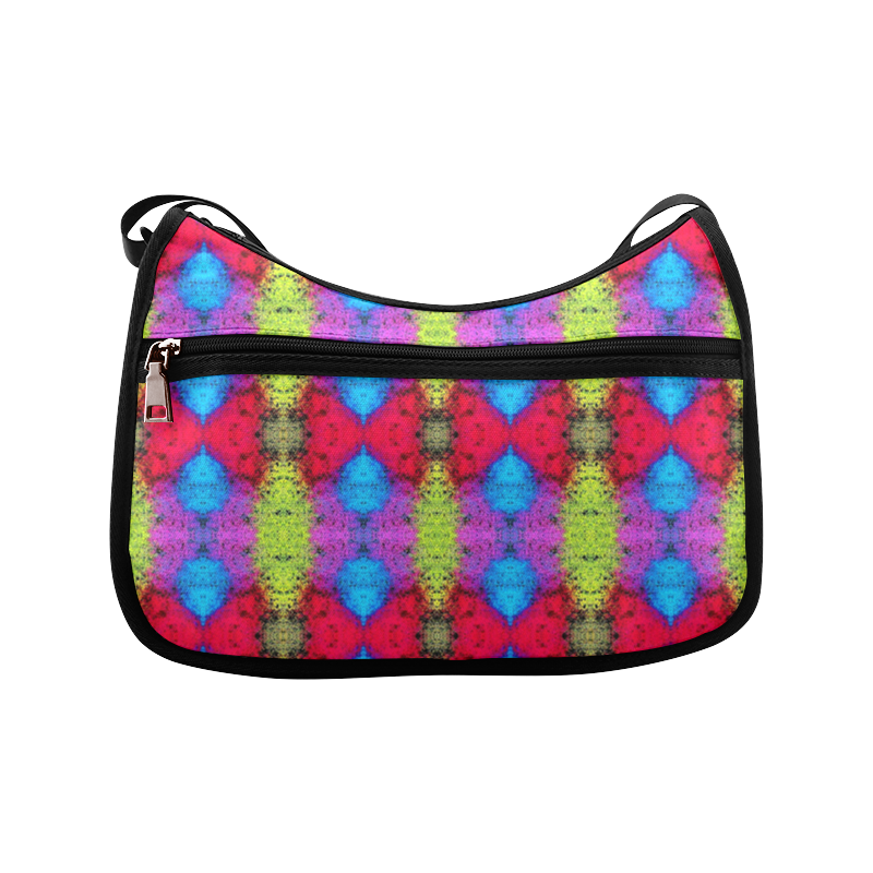 Colorful Painting Goa Pattern Crossbody Bags (Model 1616)