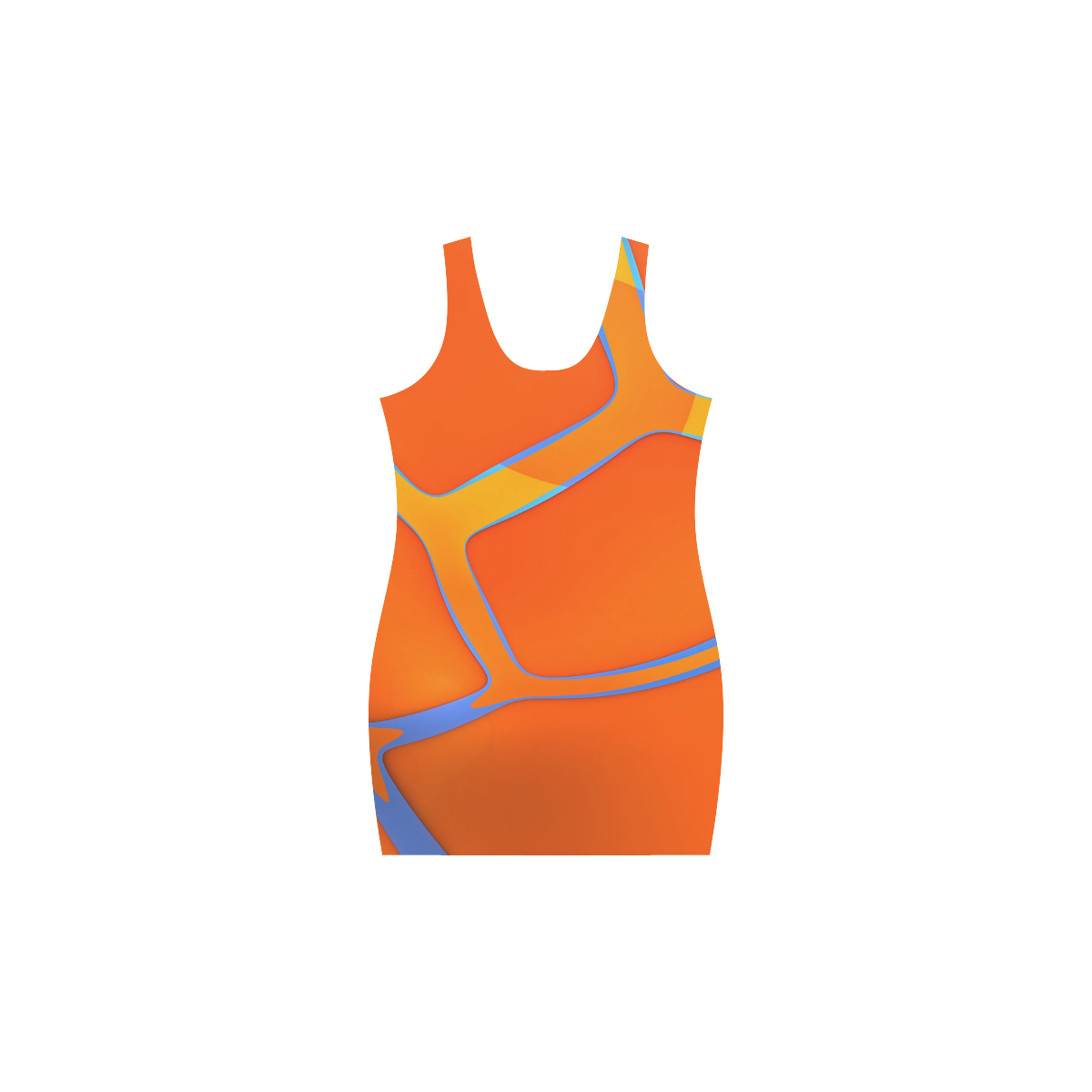 Nothing Rhymes With Orange Medea Vest Dress (Model D06)
