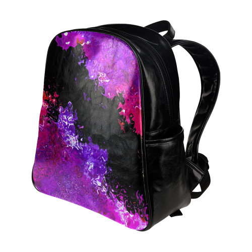 Bunte Color Multi-Pockets Backpack (Model 1636)