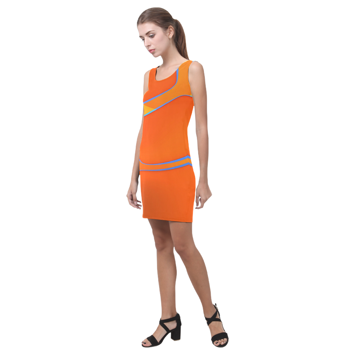 Nothing Rhymes With Orange Medea Vest Dress (Model D06)