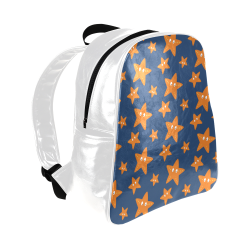 Cute starfish   - cute and sea Multi-Pockets Backpack (Model 1636)