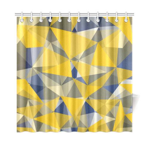 texture yellow Shower Curtain 72"x72"