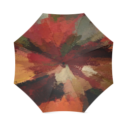 Autumn Radials Foldable Umbrella (Model U01)