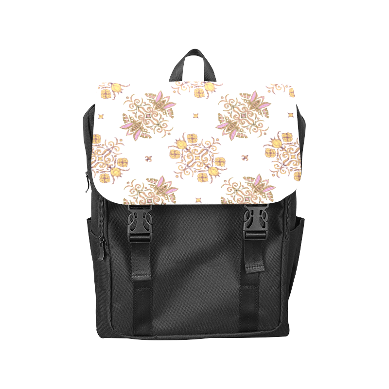 Bodaciously Spicy Wall Flower Print by Aleta Casual Shoulders Backpack (Model 1623)
