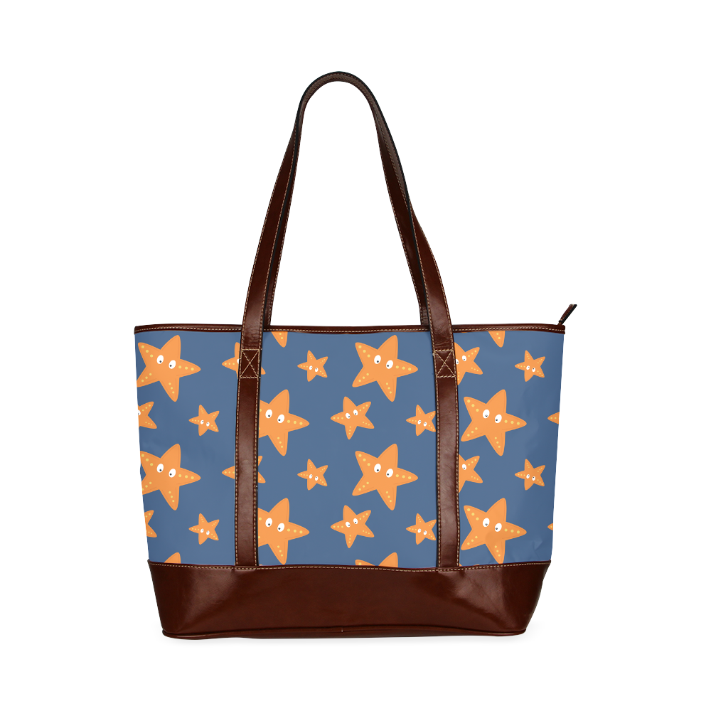 Cute starfish   - cute and sea Tote Handbag (Model 1642)