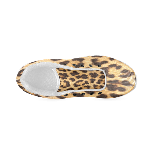 Leopard Skin Women’s Running Shoes (Model 020)