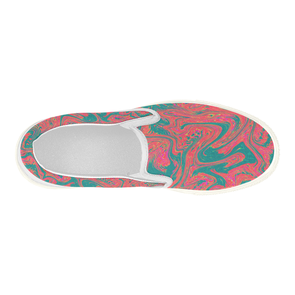 Plastercine Women's Slip-on Canvas Shoes (Model 019)