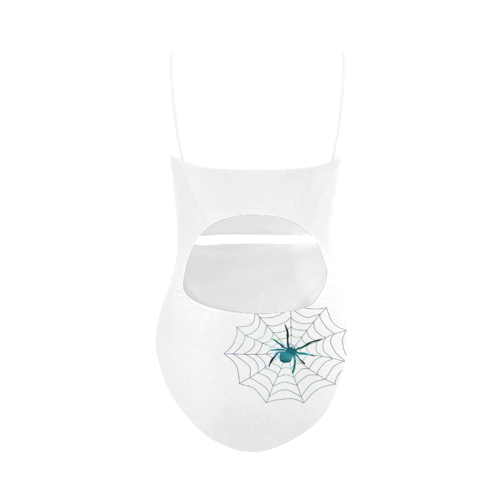 Spider on a web Strap Swimsuit ( Model S05)