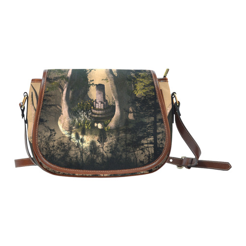 The secret place Saddle Bag/Small (Model 1649) Full Customization