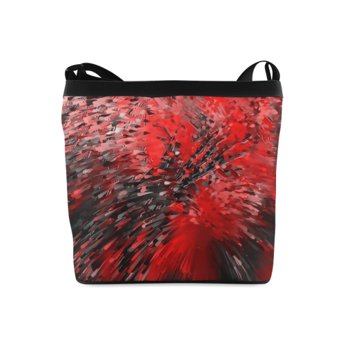 Explosion Red by Artdream Crossbody Bags (Model 1613)