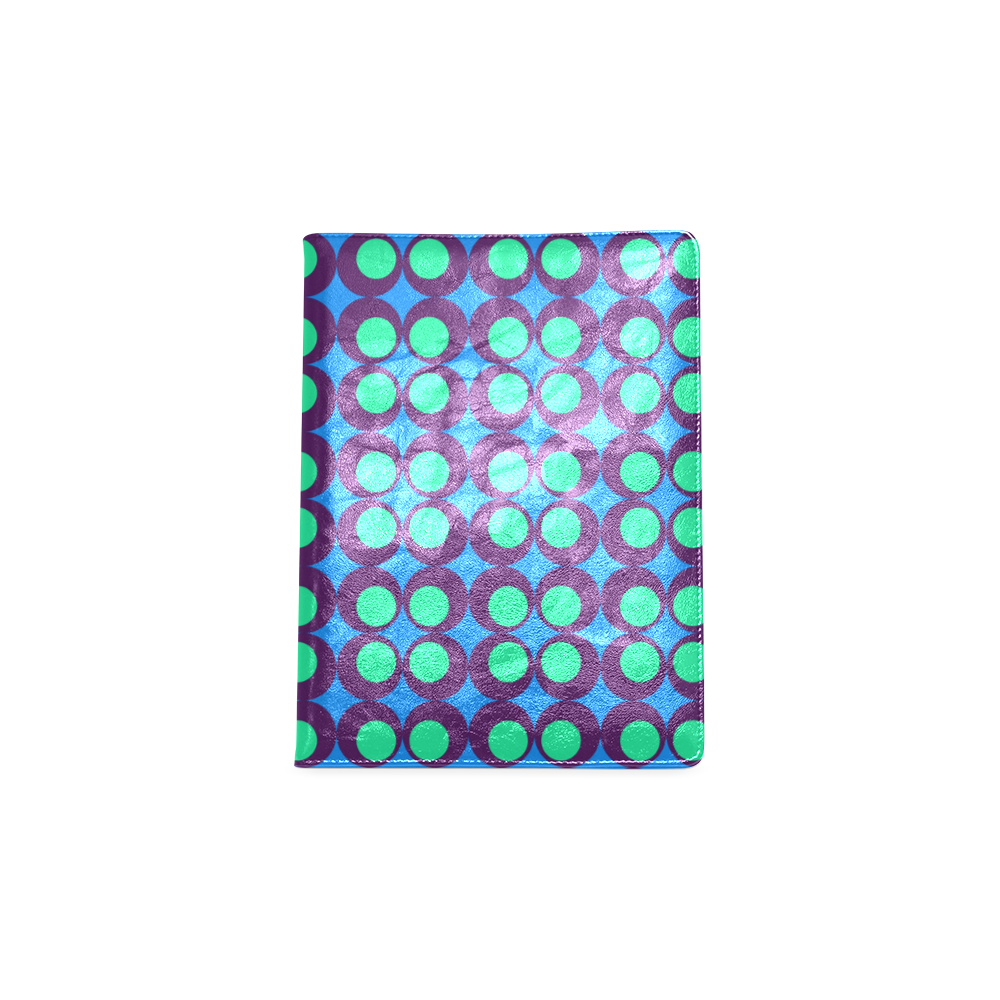 Vintage geometric circles Custom NoteBook B5