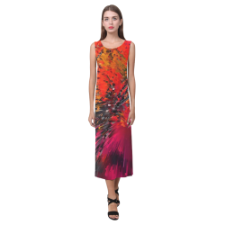 Explosion Fall by Artdream Phaedra Sleeveless Open Fork Long Dress (Model D08)