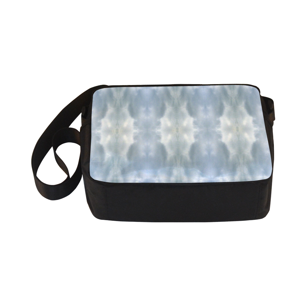 Ice Crystals Abstract Pattern Classic Cross-body Nylon Bags (Model 1632)