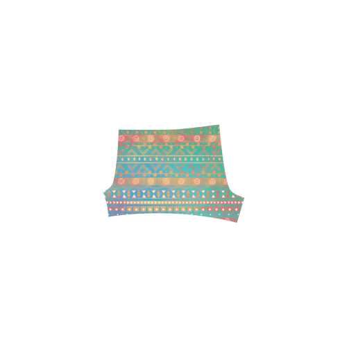 Inspired Aztec Pattern-2 Briseis Skinny Shorts (Model L04)