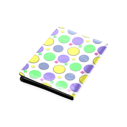 Pastel circus circles Custom NoteBook A5