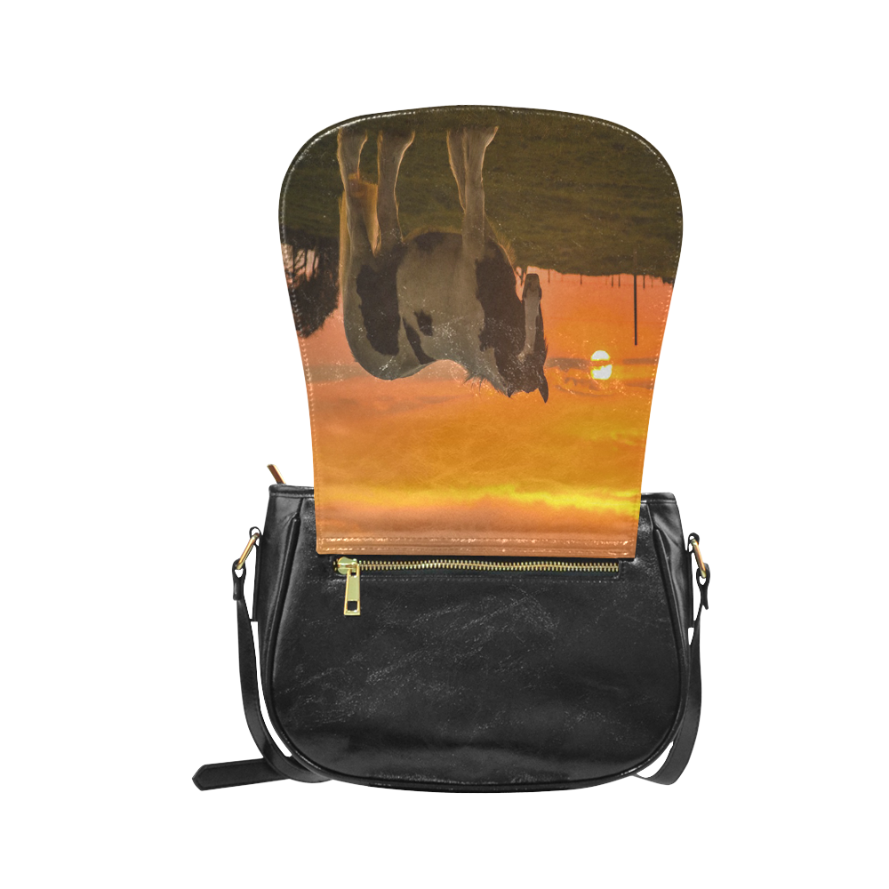 Sunset Horse Classic Saddle Bag/Large (Model 1648)