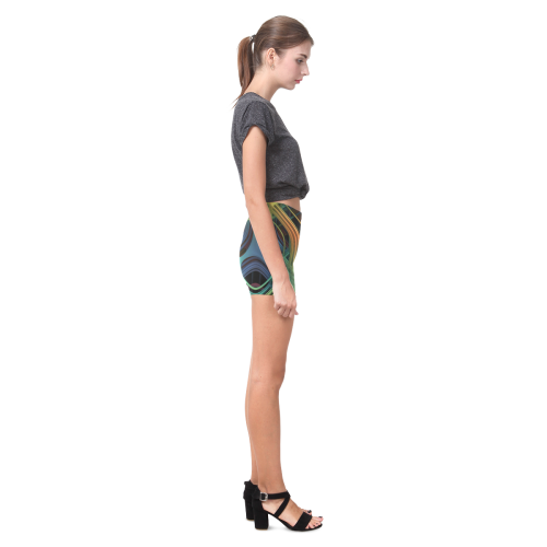 3-D Deep View Briseis Skinny Shorts (Model L04)