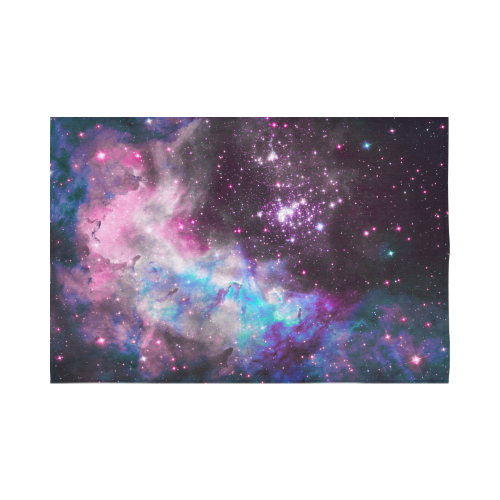 Galaxy cluster Cotton Linen Wall Tapestry 90"x 60"