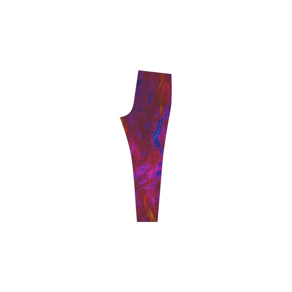 Pink-Red-Blue Splash Cassandra Women's Leggings (Model L01)