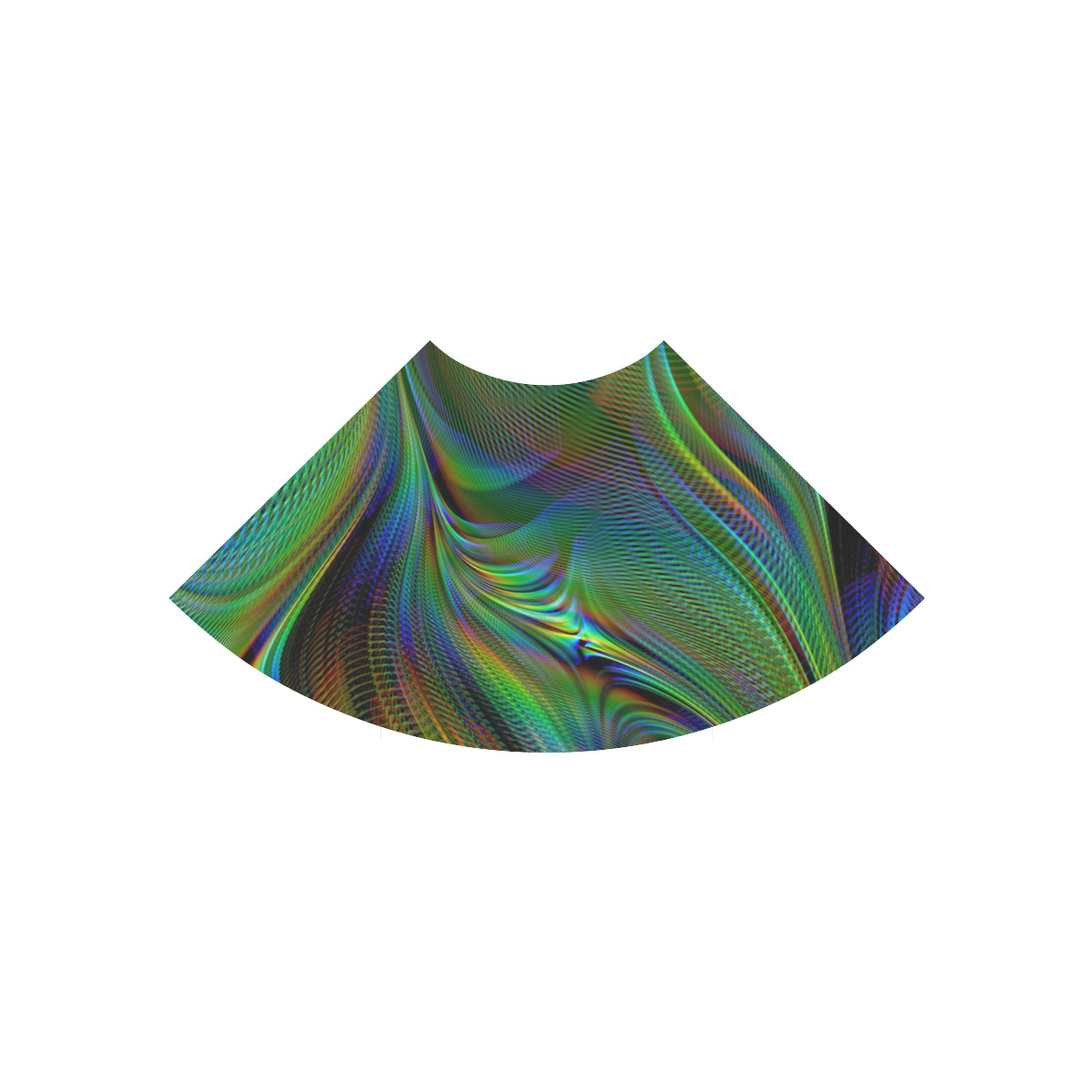 Abstract fractal movements Atalanta Casual Sundress(Model D04)