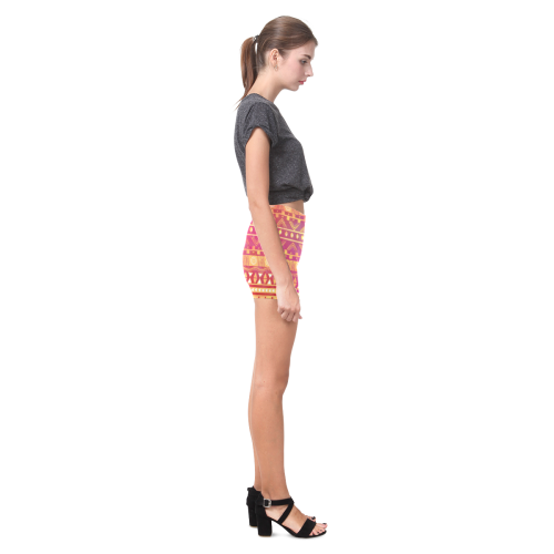 Inspired Aztec Pattern Briseis Skinny Shorts (Model L04)
