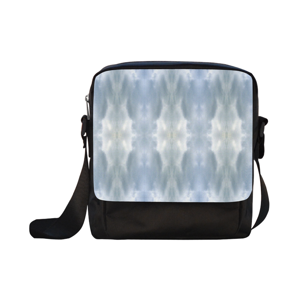 Ice Crystals Abstract Pattern Crossbody Nylon Bags (Model 1633)