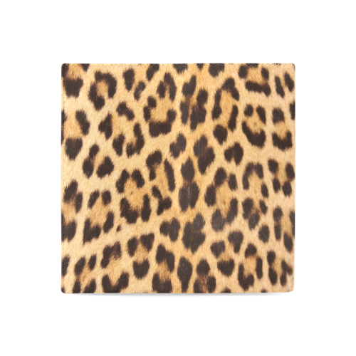 Leopard Skin Women's Leather Wallet (Model 1611)