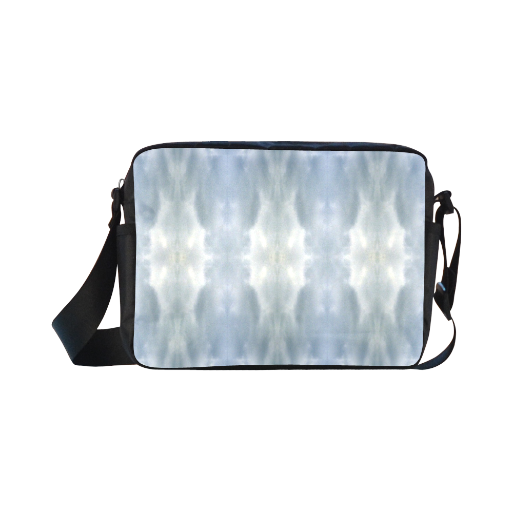 Ice Crystals Abstract Pattern Classic Cross-body Nylon Bags (Model 1632)