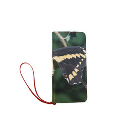Giant Swallowtail Butterfly Women's Clutch Wallet (Model 1637)